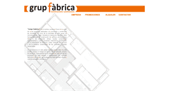 Desktop Screenshot of grupfabrica.com